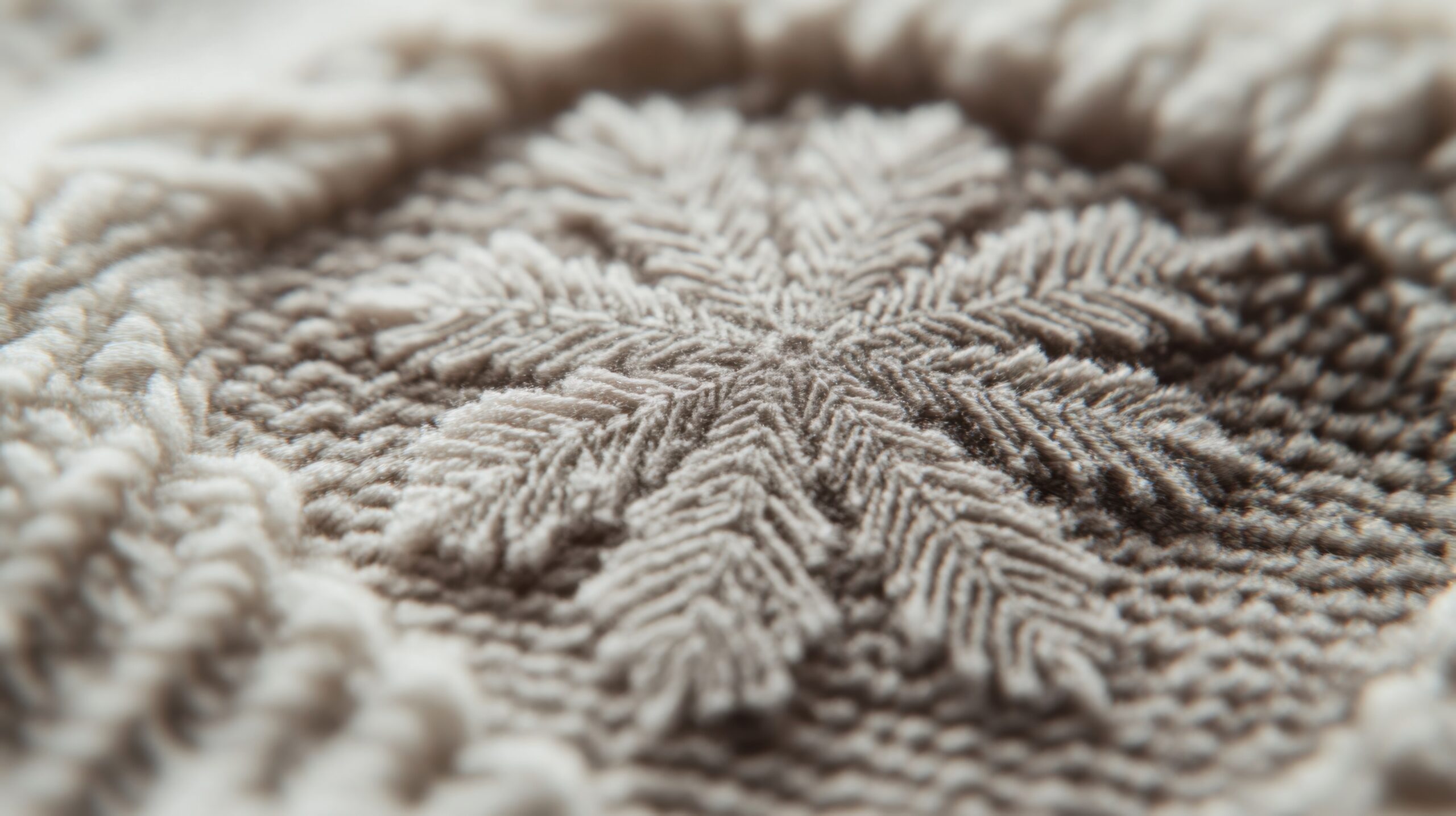 Intricate Snow Crystal on Sweater