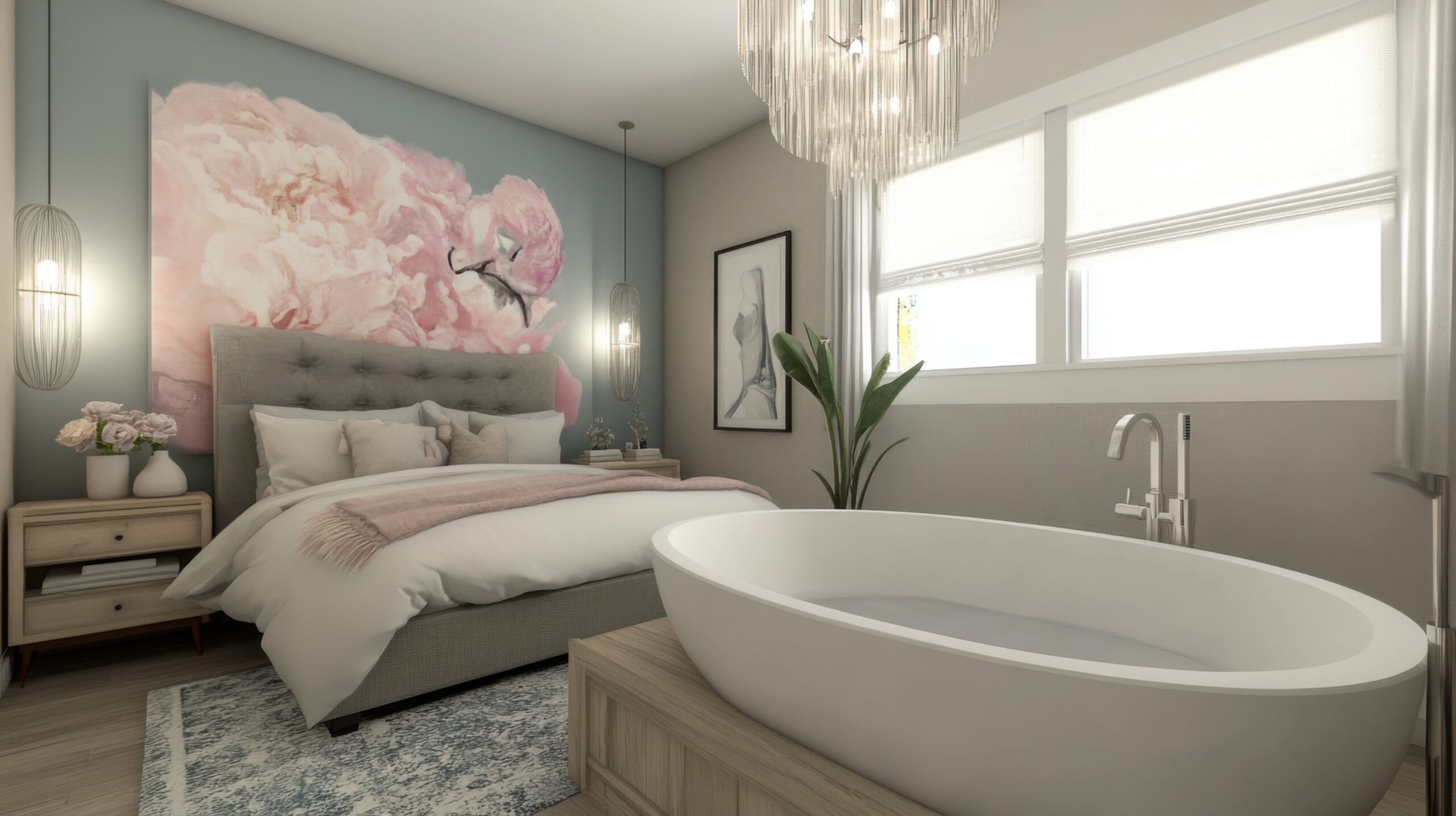 Bedroom Suite with Soaking Tub