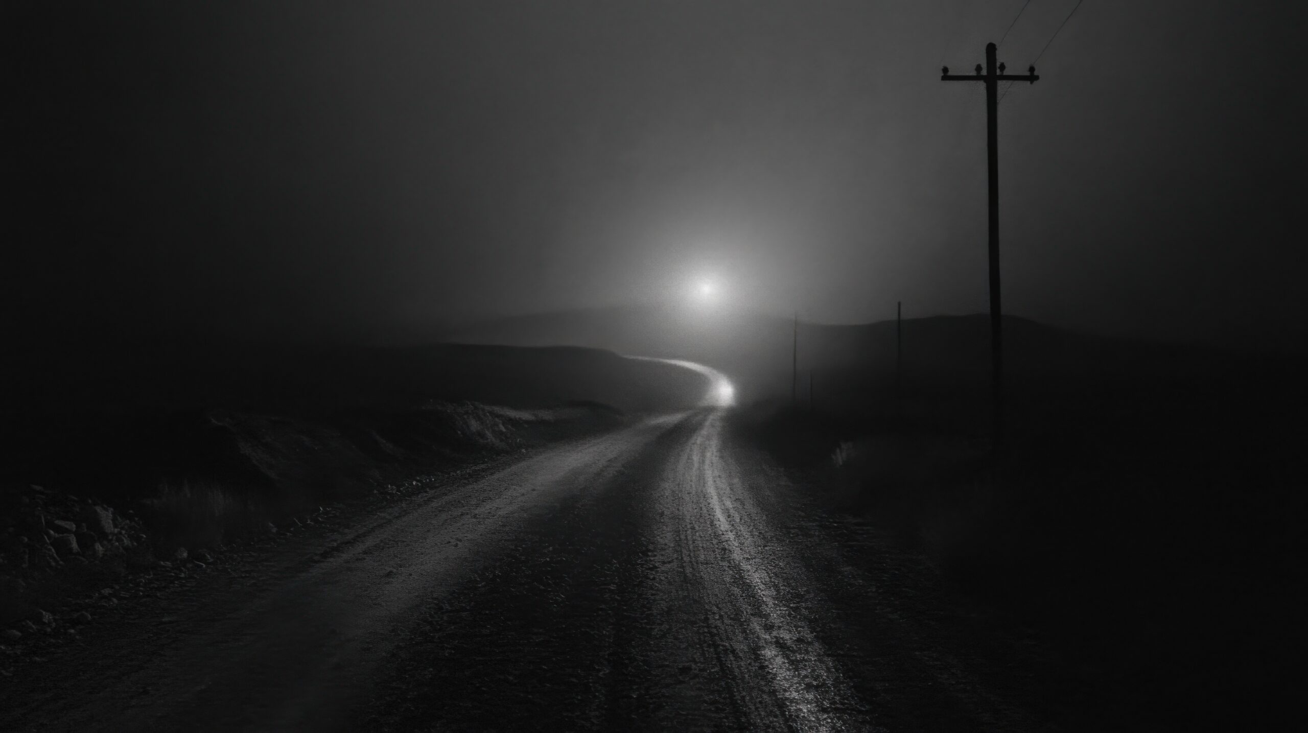 Lights on Empty Path