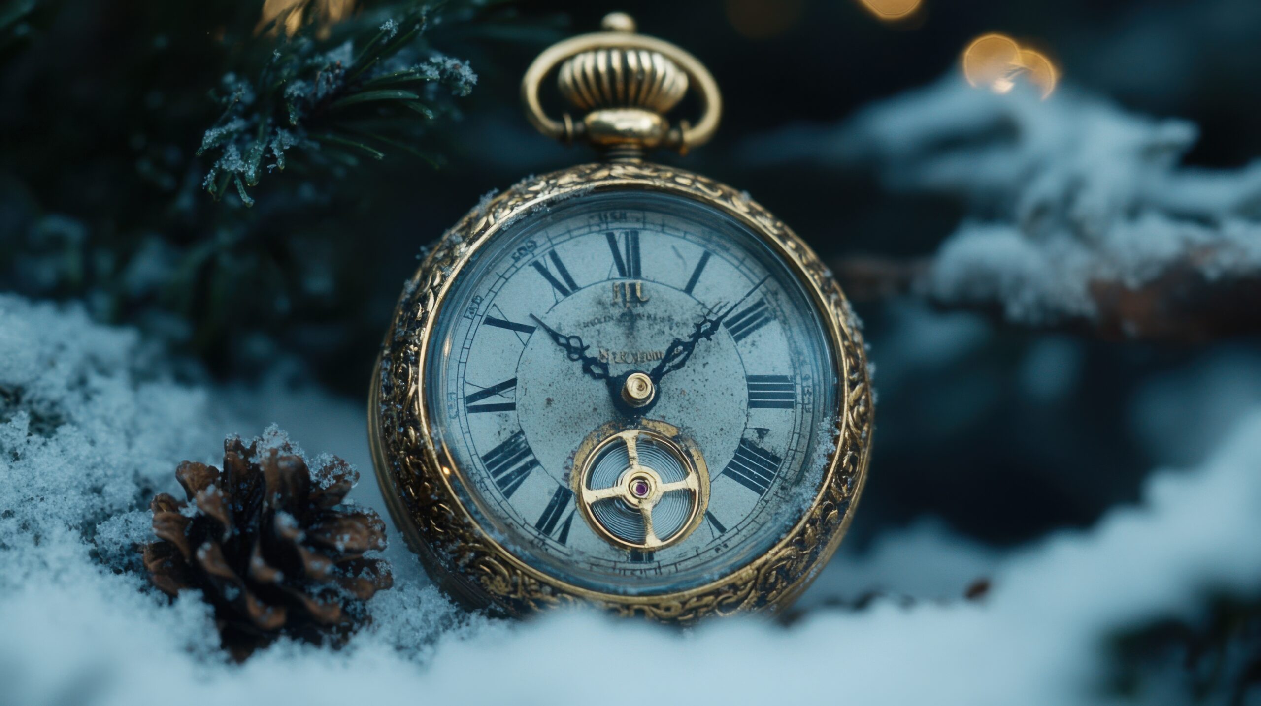 Midnight Vintage Watch for New Year