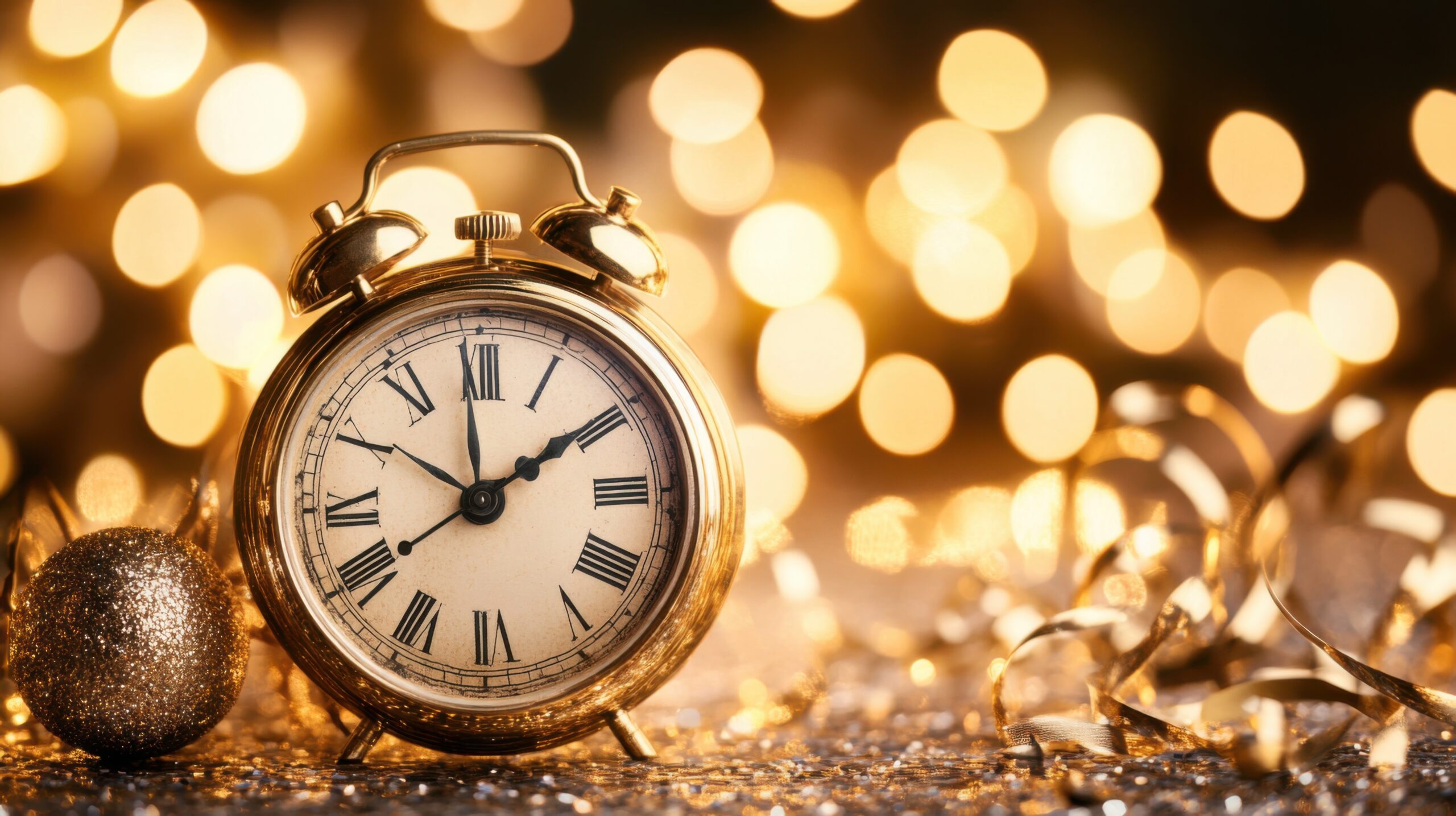 Midnight Vintage Watch for New Year