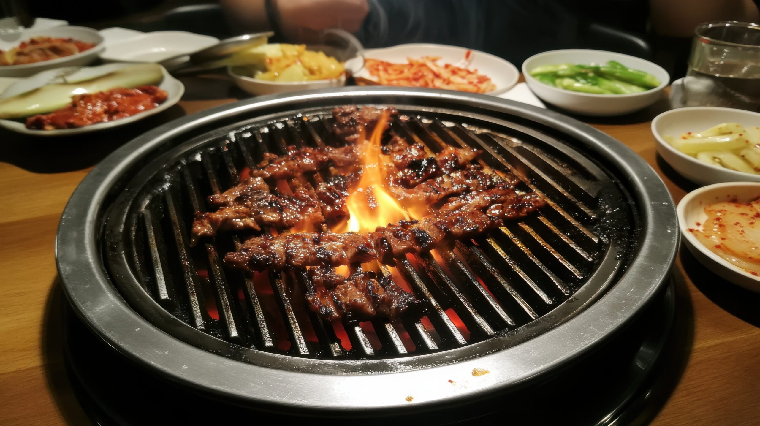 Sizzling Korean BBQ with Marinated Meats