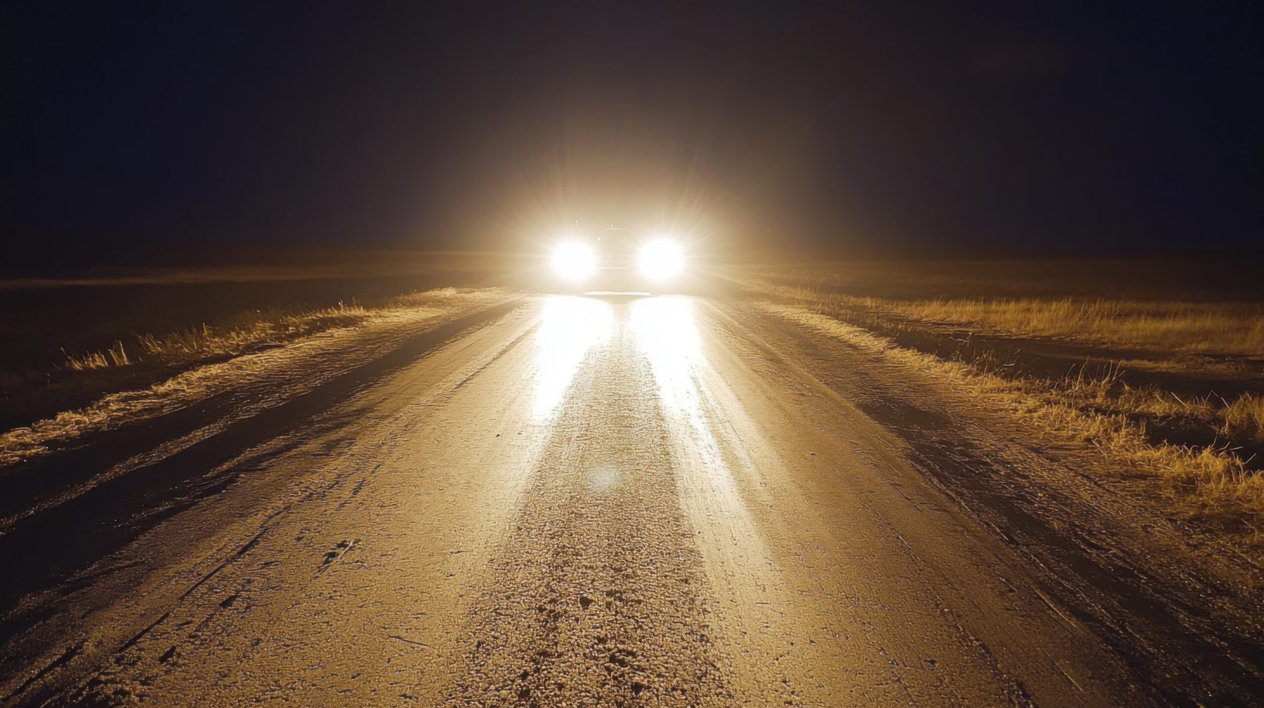 Solitary Road Illumination