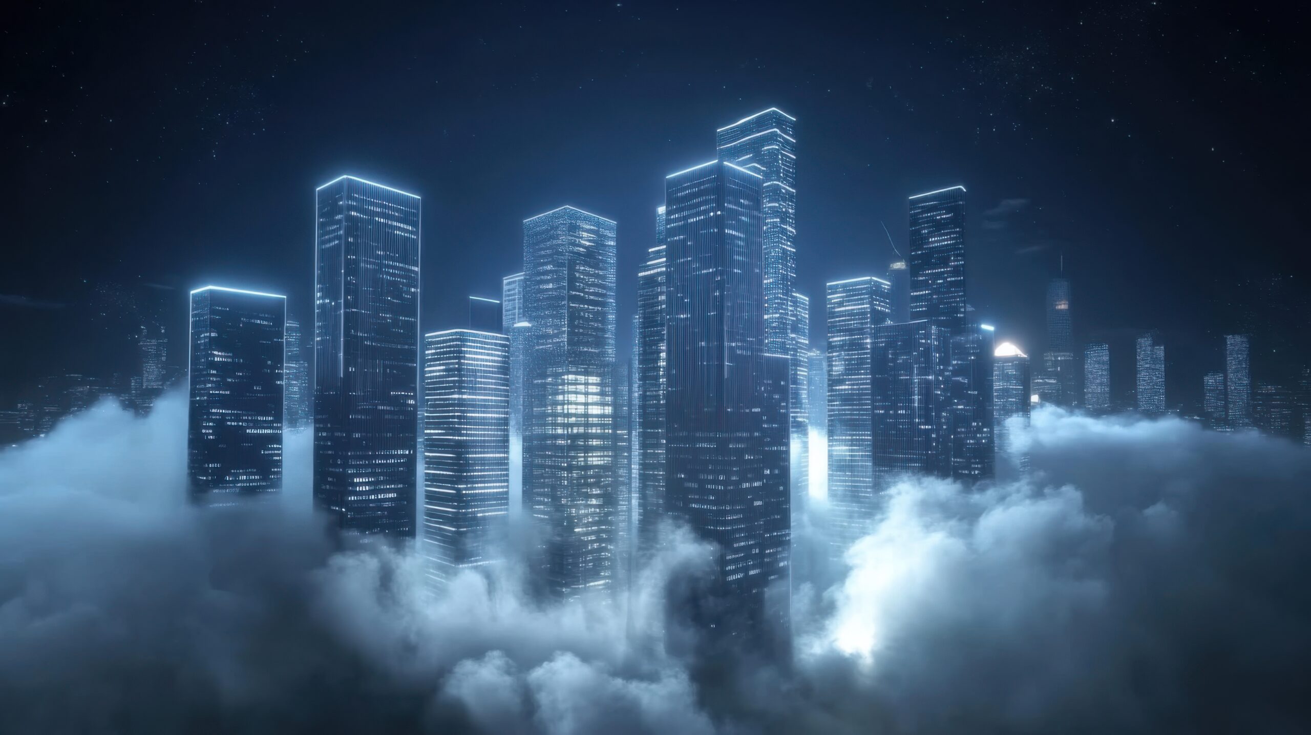 Urban Profile Under Nocturnal Dome