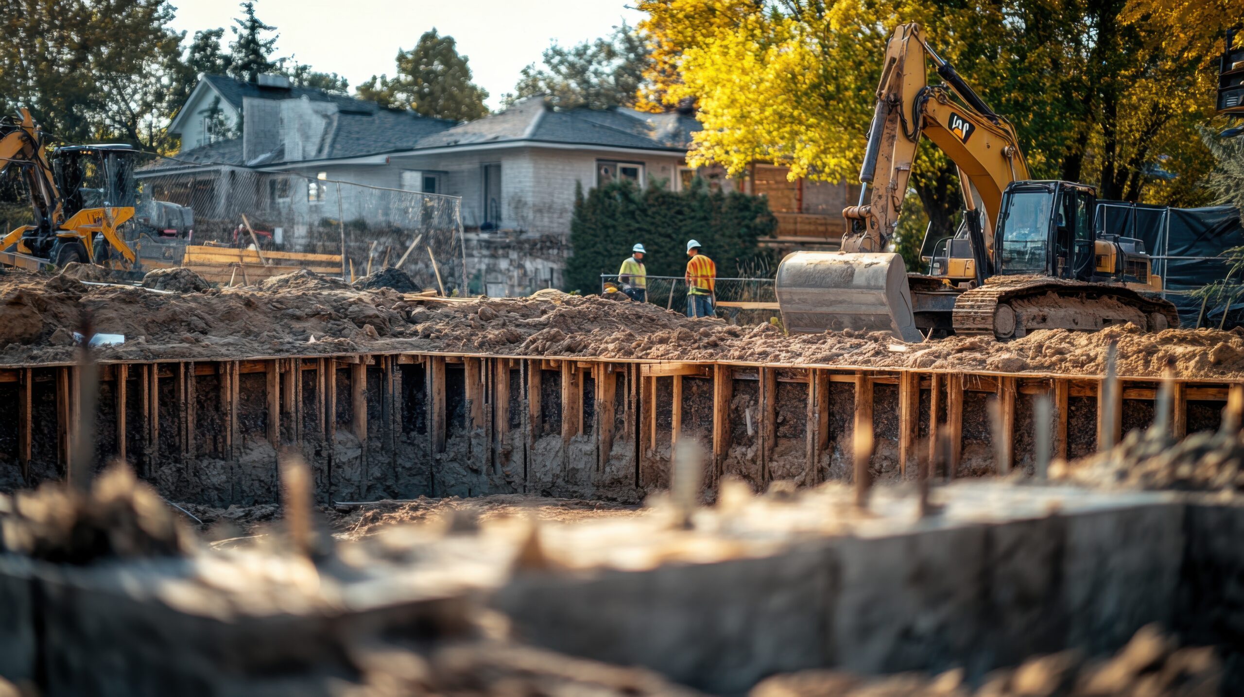 Building Site for New Homes