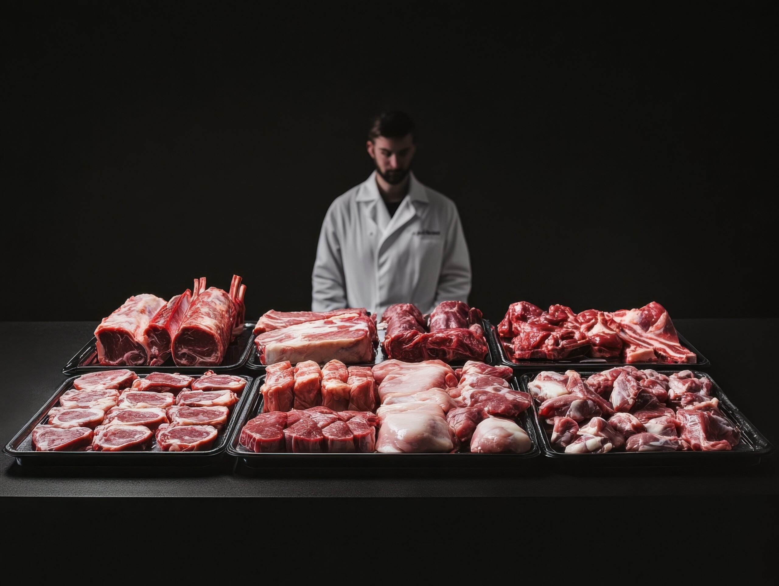 Classic Butcher Shop with Meat Array - Fadillah Distrik