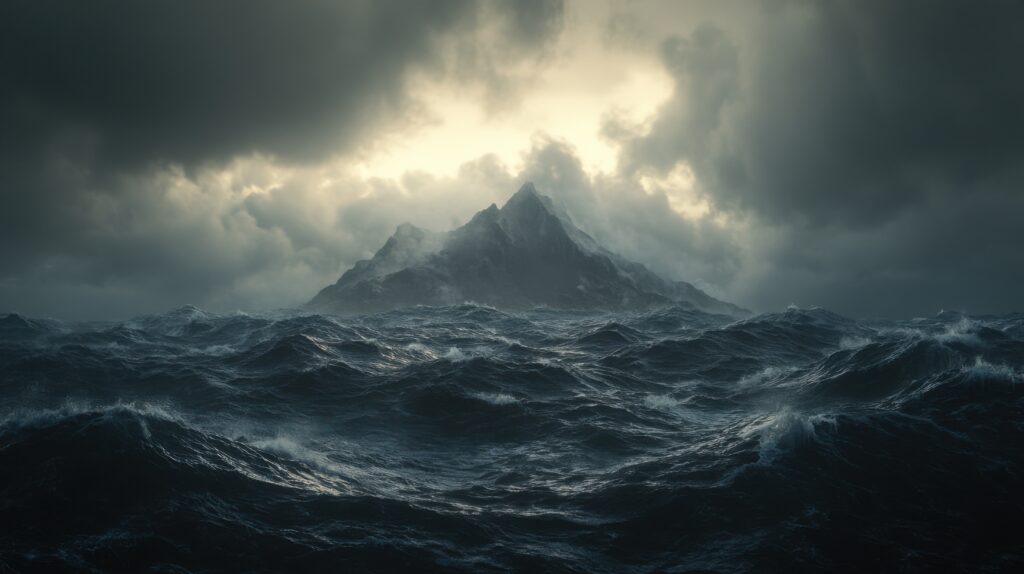 Heavy Winds and Rough Seas in Storm - Fadillah Distrik