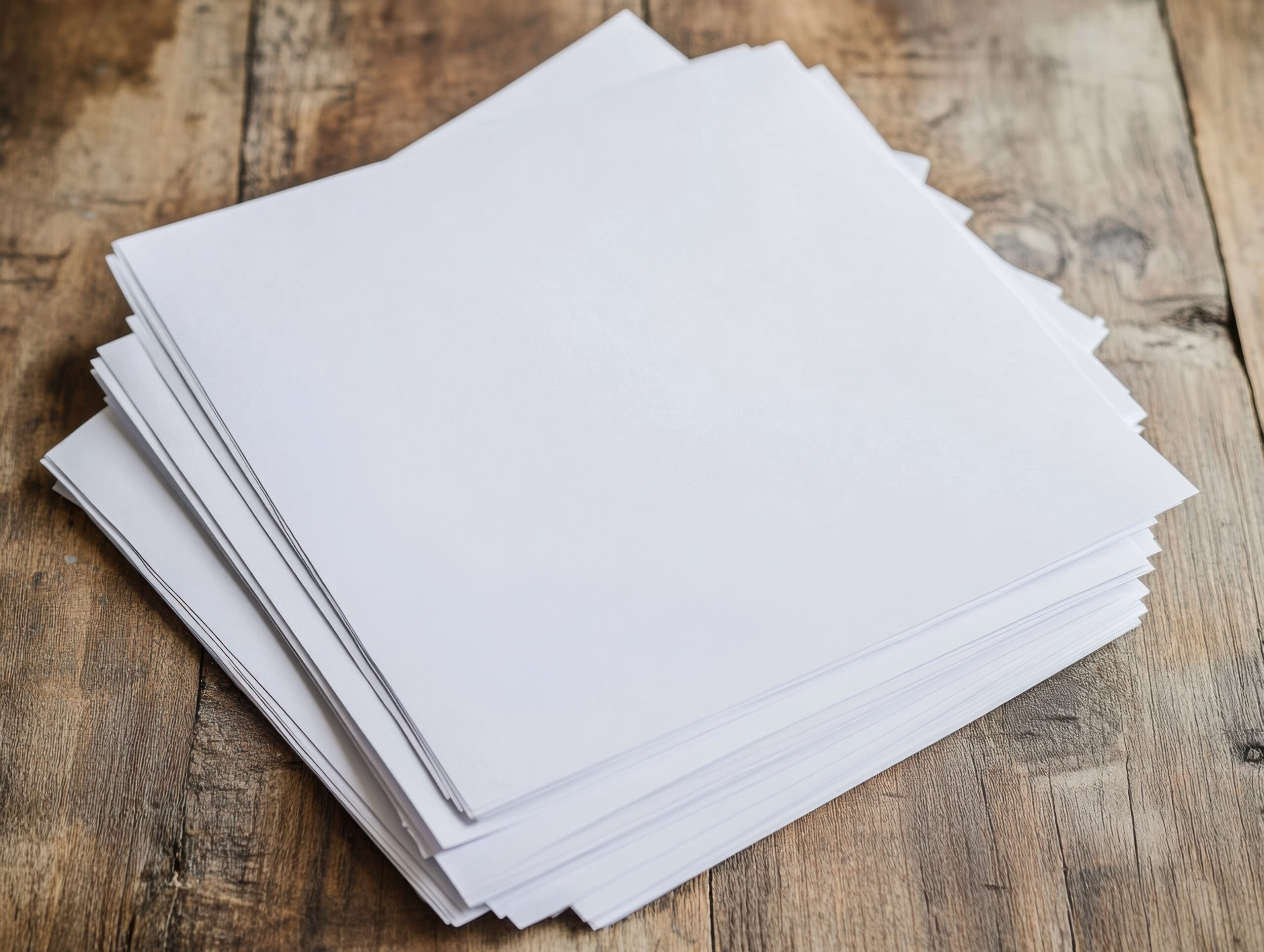 High Pile of Desk Papers