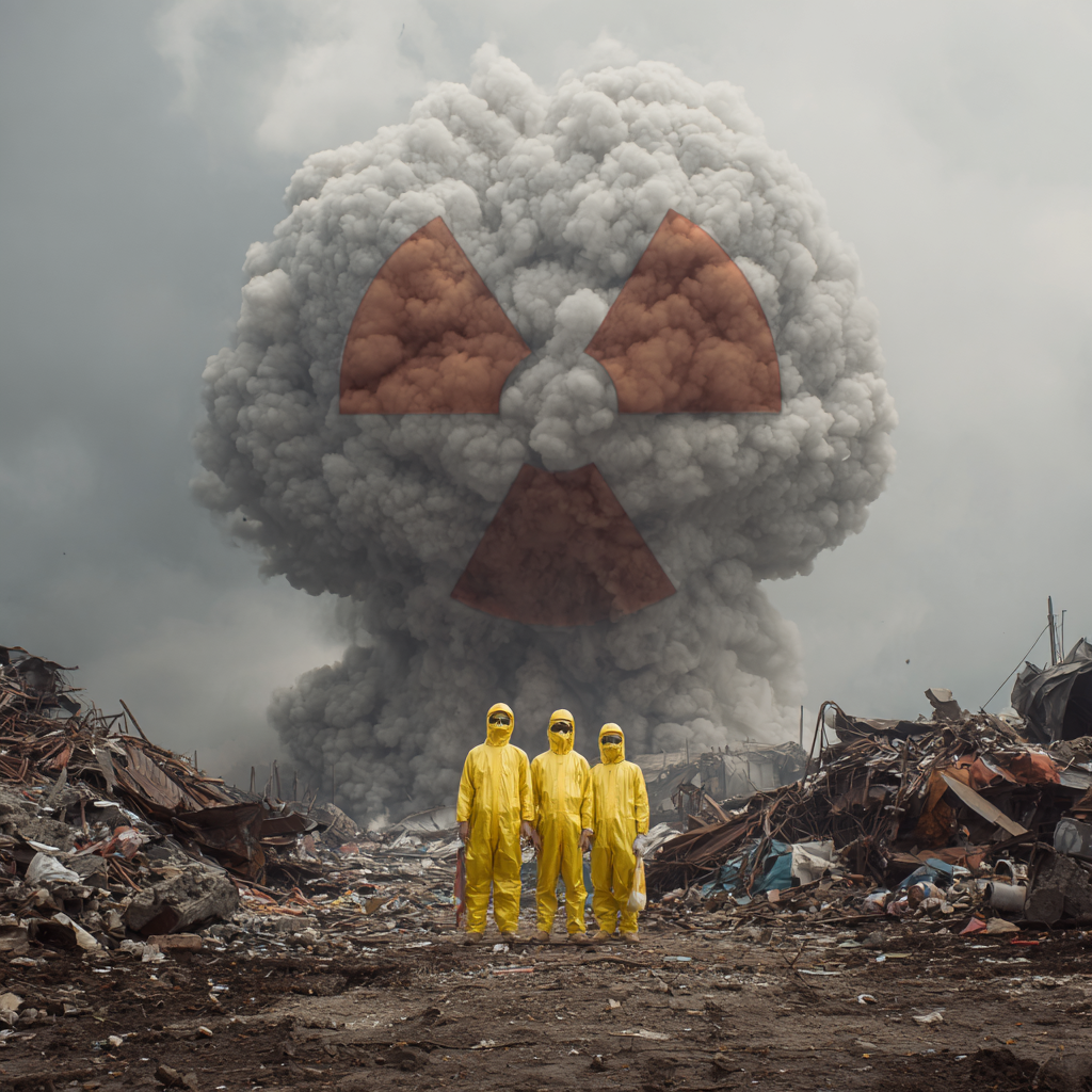 Peringatan bahaya terkait temuan radiasi Cesium-137 Cikande yang mengancam lingkungan dan kesehatan.