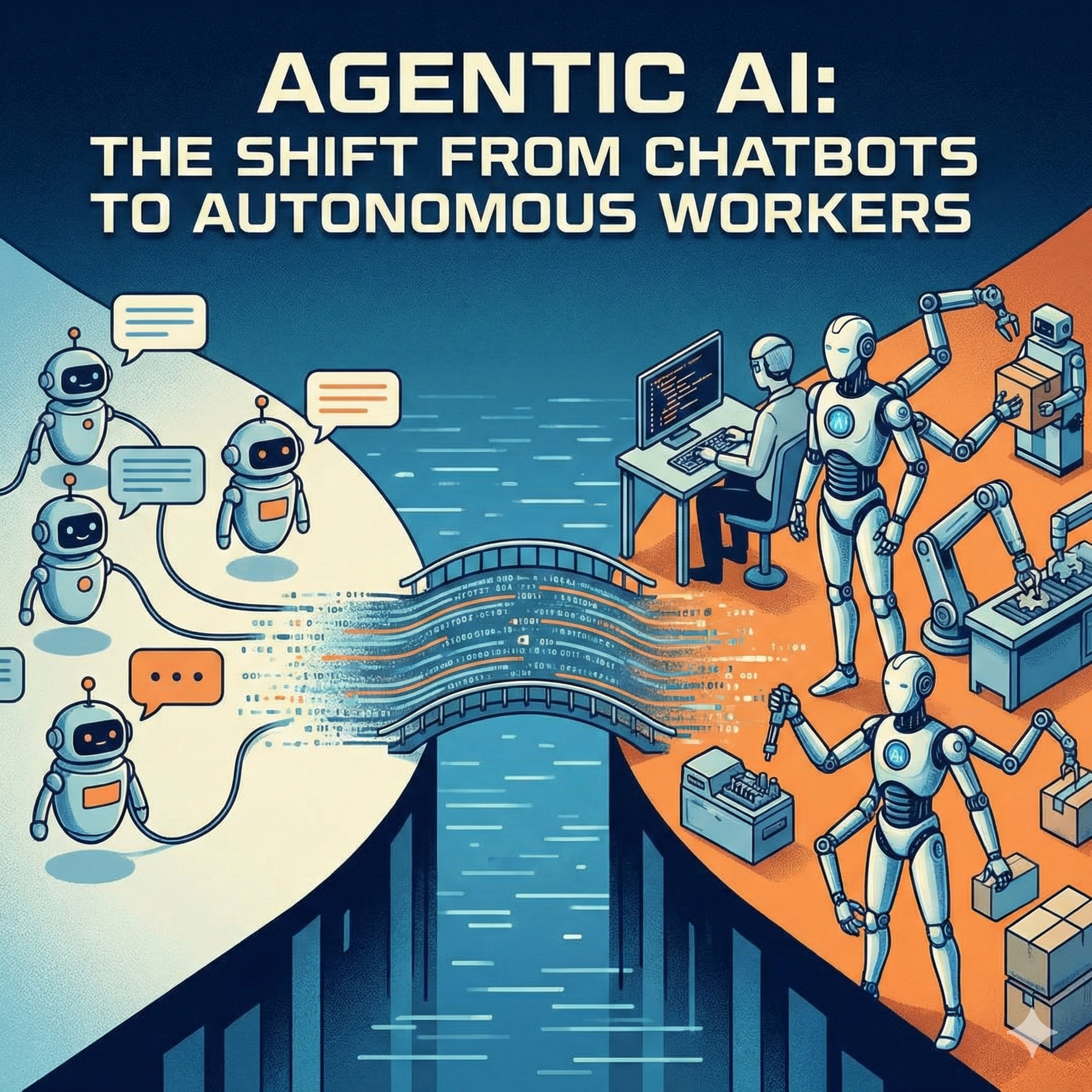 Agentic AI The Shift from Chatbots to Autonomous Workers