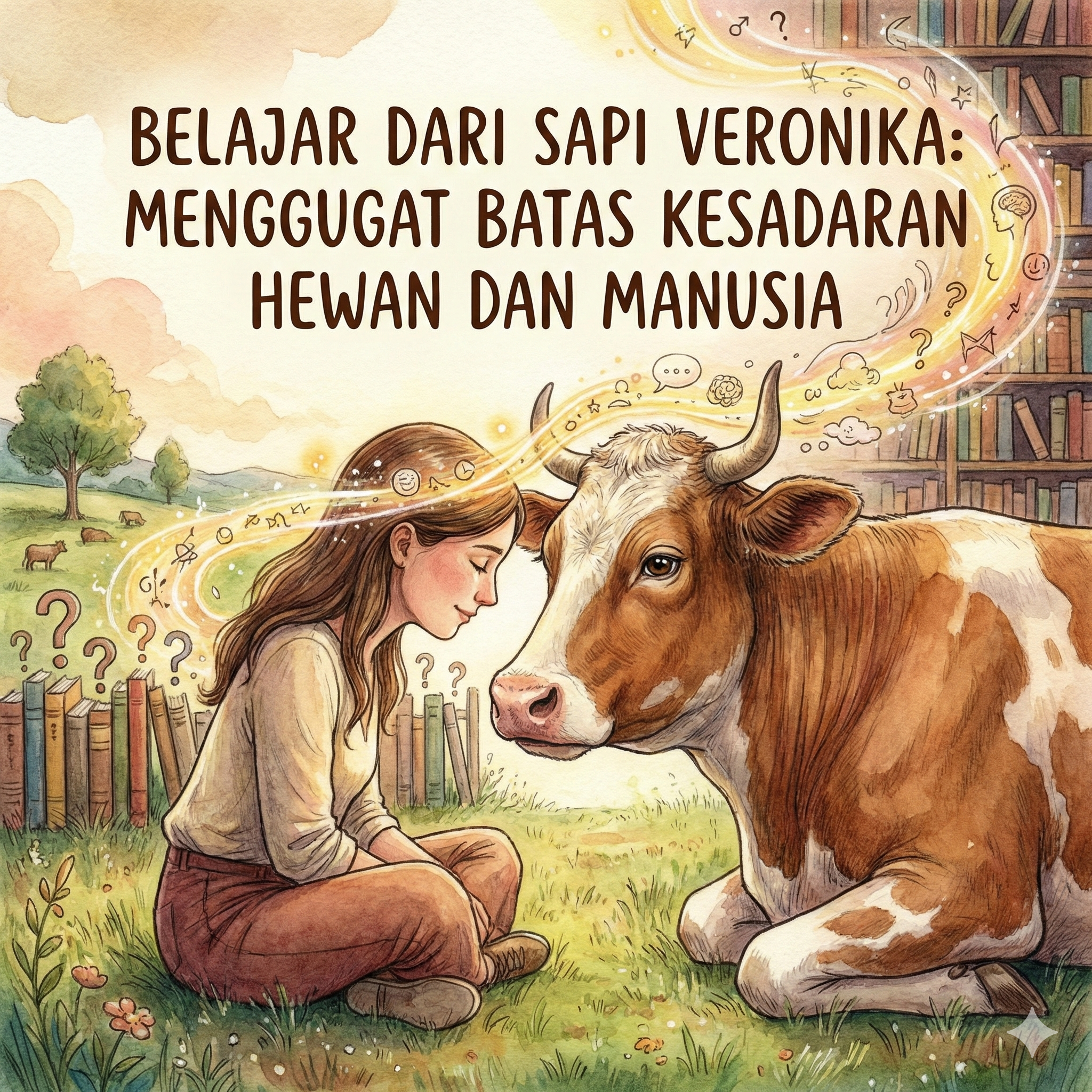 Belajar dari Sapi Veronika Menggugat Batas Kesadaran Hewan dan Manusia